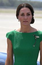KATE MIDDLETON Arrives at Kingston Norman Manley International Airport in Jamaica 03/24/2022