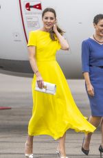 KATE MIDDLETON Arrives in Jamaica 03/22/2022
