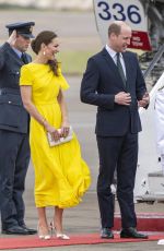 KATE MIDDLETON Arrives in Jamaica 03/22/2022