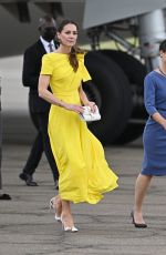 KATE MIDDLETON Arrives in Jamaica 03/22/2022
