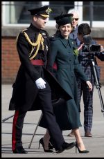 KATE MIDDLETON at 1st Battalion Irish Guards