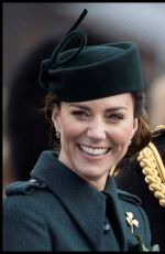 KATE MIDDLETON at 1st Battalion Irish Guards