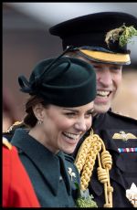 KATE MIDDLETON at 1st Battalion Irish Guards
