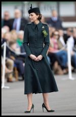 KATE MIDDLETON at 1st Battalion Irish Guards