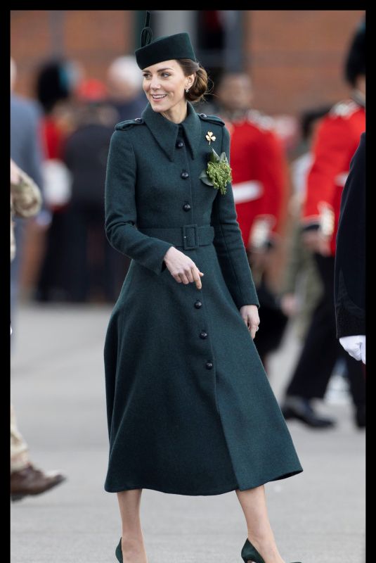 KATE MIDDLETON at 1st Battalion Irish Guards