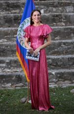 KATE MIDDLETON at a Special Reception Hosted by Governor-general of Belize 03/21/2022