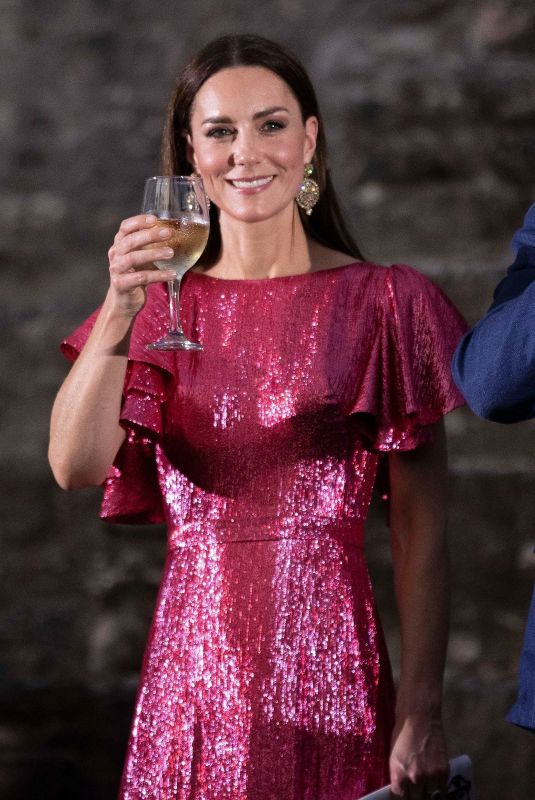 KATE MIDDLETON at a Special Reception Hosted by Governor-general of Belize 03/21/2022