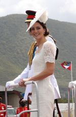 KATE MIDDLETON at Inaugural Commissioning Parade at Jamaica Defence Force in Kingston 03/24/2022