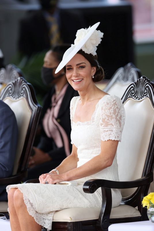 KATE MIDDLETON at Inaugural Commissioning Parade at Jamaica Defence Force in Kingston 03/24/2022