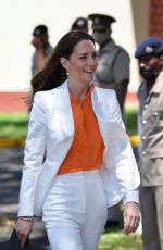 KATE MIDDLETON at Official Meeting with Prime Minister of Jamaica Andrew Holness 03/23/2022