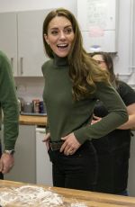 KATE MIDDLETON Visits Neon Youth Club and Blaenavon Heritage Centre in Blaenavon 03/01/2022