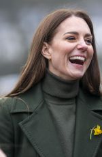 KATE MIDDLETON Visits Neon Youth Club and Blaenavon Heritage Centre in Blaenavon 03/01/2022