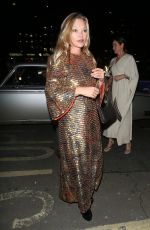 KATE MOSS Arrives at Vogue BAFTA Afterparty in London 03/13/2022