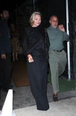 KATE MOSS Out for Dinner at Giorgio Baldi in Santa Monica 03/23/2022