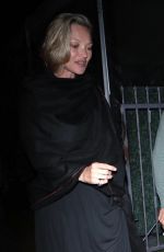 KATE MOSS Out for Dinner at Giorgio Baldi in Santa Monica 03/23/2022