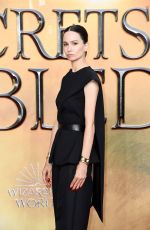 KATHERINE WATERSTON at Fantastic Beasts: The Secrets of Dumbledore Premiere in London 03/29/2022