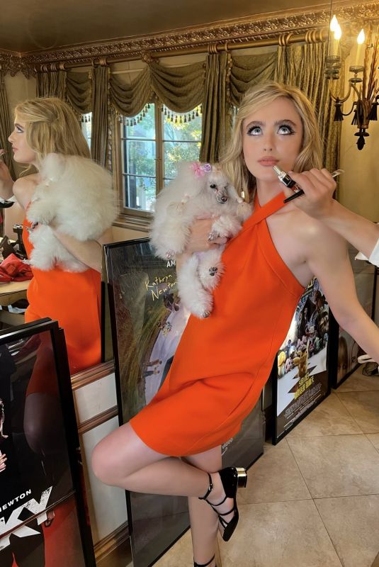 KATHRYN NEWTON for Fflaunt Magazine, Getting Ready for Dior