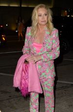 KATHY HILTON Arrives at Her Birthday Party at Craig