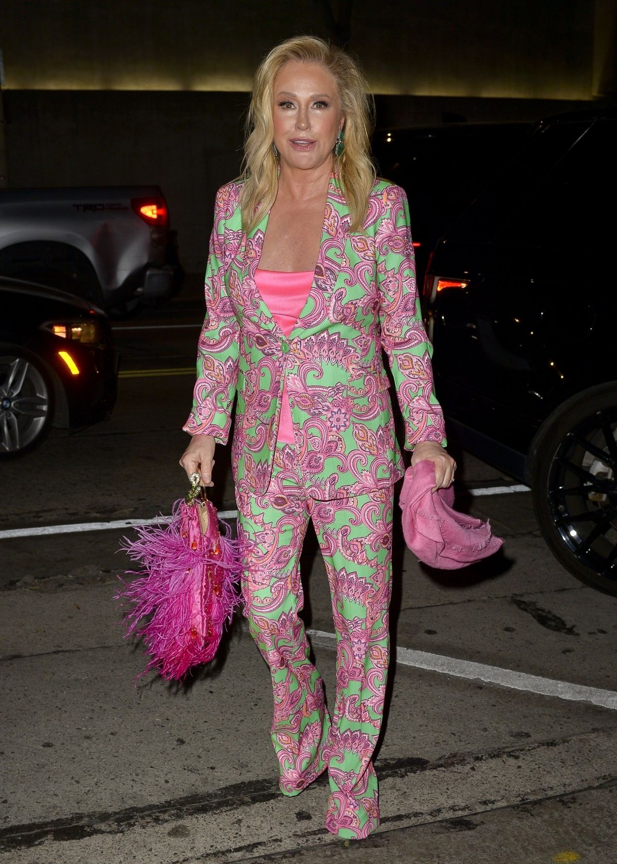 KATHY HILTON Arrives at Her Birthday Party at Craig’s in West Hollywood ...