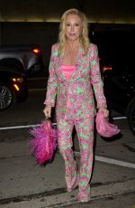 KATHY HILTON Arrives at Her Birthday Party at Craig