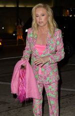 KATHY HILTON Arrives at Her Birthday Party at Craig