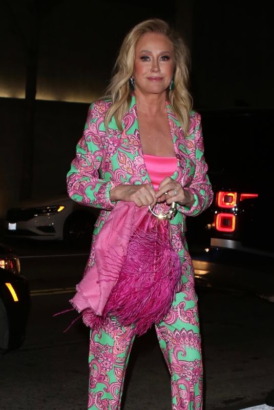 KATHY HILTON Arrives at Her Birthday Party at Craig