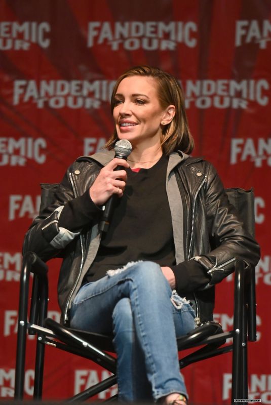 KATIE CASIDY at a Panel at Fandemic Event in Atlanta 03/18/2022