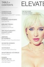 KATIE CASSIDY in Elevated Magazine, March 2022