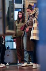 KATIE HOLMES and SURI CRUISE at Soho Ink Tattoo and Piercing Shop in New York 03/06/2022