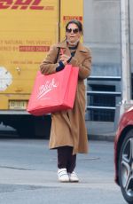KATIE HOLMES Out and About in New York 02/28/2022