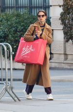 KATIE HOLMES Out and About in New York 02/28/2022