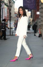 KATIE HOLMES Out in New York 03/03/2022