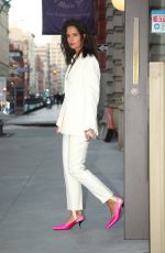 KATIE HOLMES Out in New York 03/03/2022