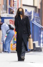 KATIE HOLMES Out Shopping in New York 03/13/2022
