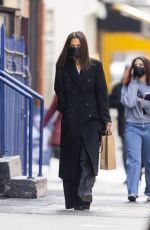 KATIE HOLMES Out Shopping in New York 03/13/2022