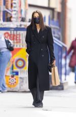 KATIE HOLMES Out Shopping in New York 03/13/2022