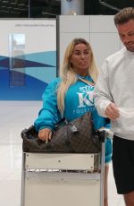 KATIE PRICE and Carl Woods at Airopirt in Thailand 03/21/2022