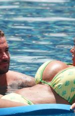 KATIE PRICE in Bikini at a Pool in Thailand 03/20/2022