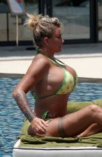 KATIE PRICE in Bikini at a Pool in Thailand 03/20/2022