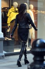 KATYA JONES Out Shopping on Kings Road in London 02/25/2022