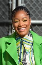 KEKE PALMER Arrives at El Capitan Entertainment Centre in Hollywood 03/16/2022