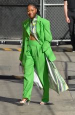 KEKE PALMER Arrives at El Capitan Entertainment Centre in Hollywood 03/16/2022