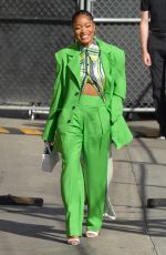 KEKE PALMER Arrives at El Capitan Entertainment Centre in Hollywood 03/16/2022