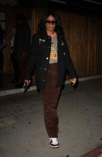 KEKE PALMER Arrives at Justin Bieber