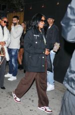KEKE PALMER Arrives at Justin Bieber
