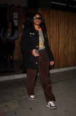 KEKE PALMER Arrives at Justin Bieber