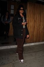 KEKE PALMER Arrives at Justin Bieber