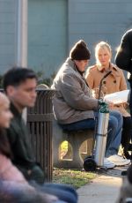 KELLI GIDDISH on the Set of Law and Arder: Special Victims Unit in New York 03/22/2022