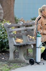 KELLI GIDDISH on the Set of Law and Arder: Special Victims Unit in New York 03/22/2022