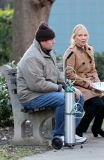 KELLI GIDDISH on the Set of Law and Arder: Special Victims Unit in New York 03/22/2022